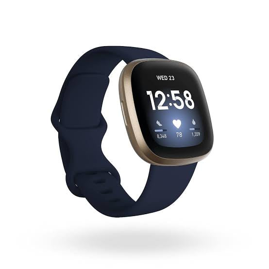 Fitbit Versa 3 | Amoled Display | Fitness Smartwatch With Gps 24/7 Heart Rate